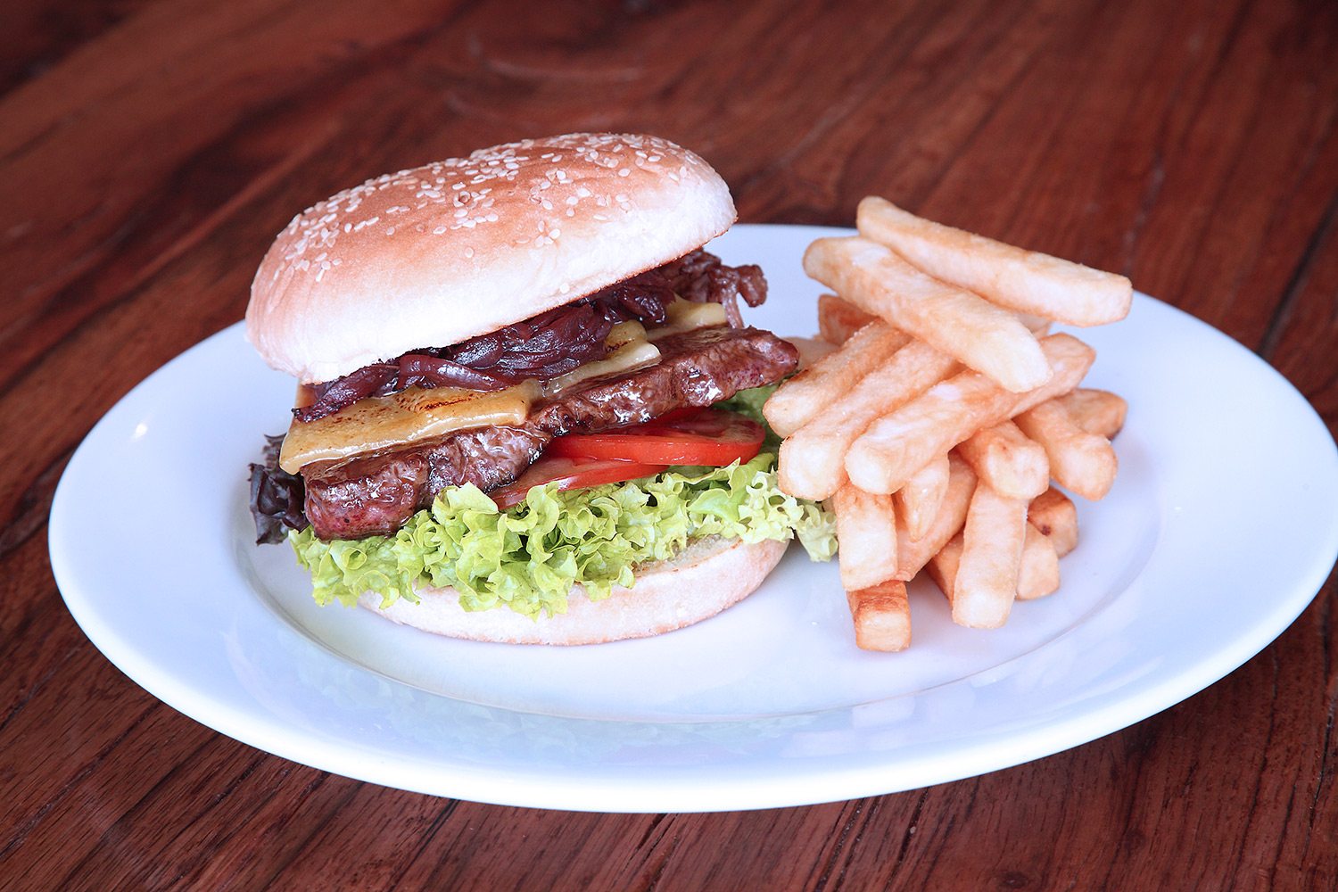 Burger menu rotorua restaurant