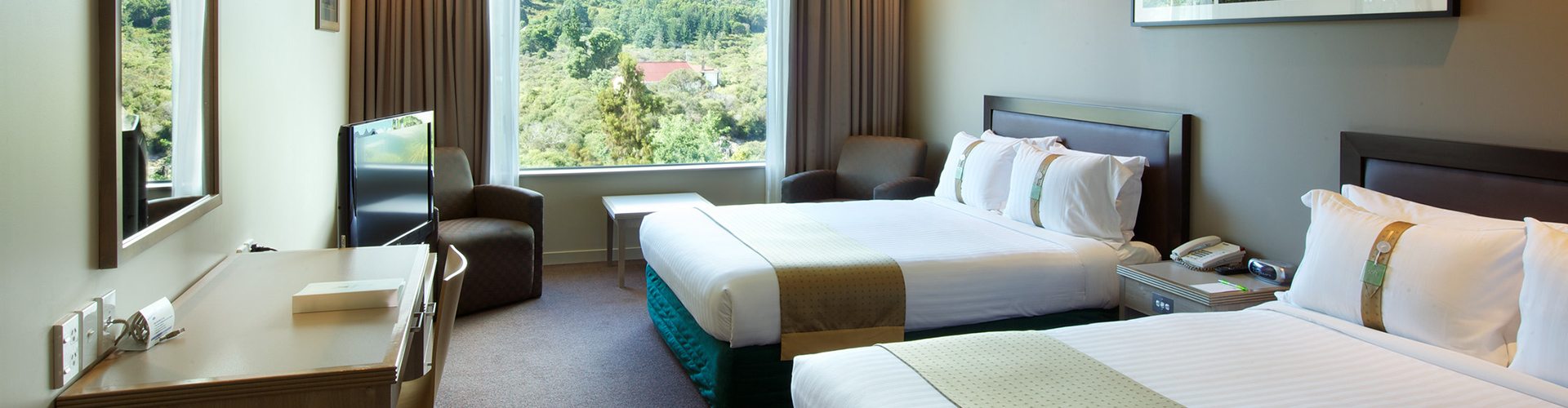 Two Queen Bed room rotorua